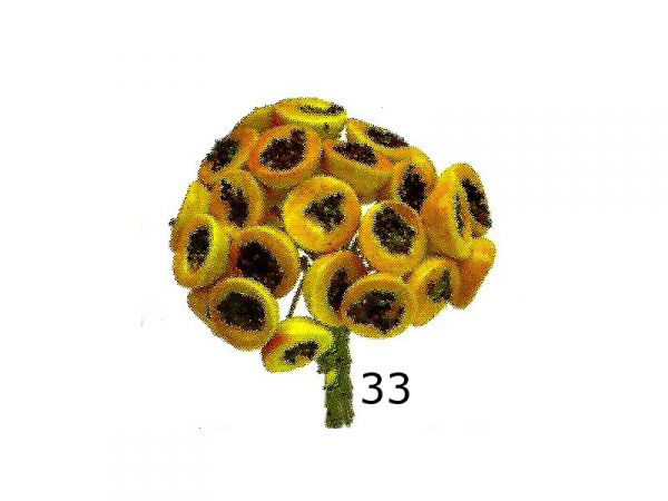 Cod. 33 - Maço com 30 frutinhas de 18 mm