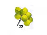 Cod. 55 -Maços com 10 peças de 50 mm